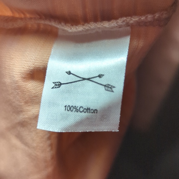 Rylee + Cru Just Believe Pink Ruffle Top 100% Cotton New Girls Size 8-9 - Picture 6 of 7